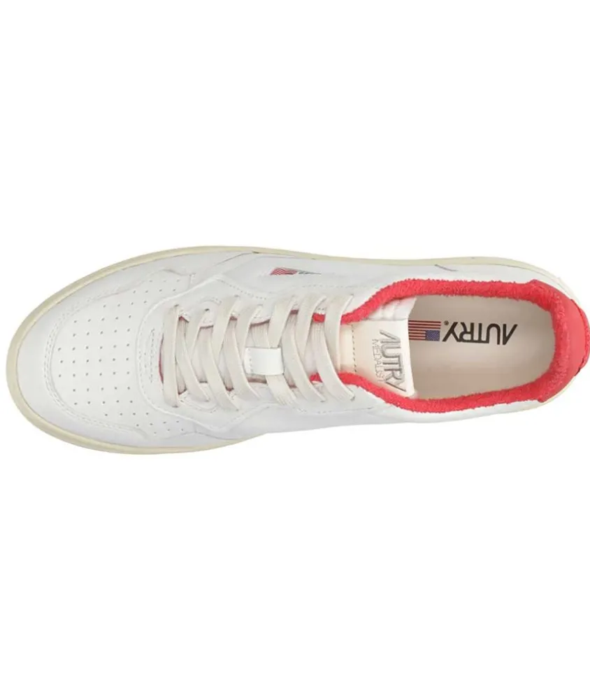 Baskets Homme Medalist Low Goat Sponge White/Red
