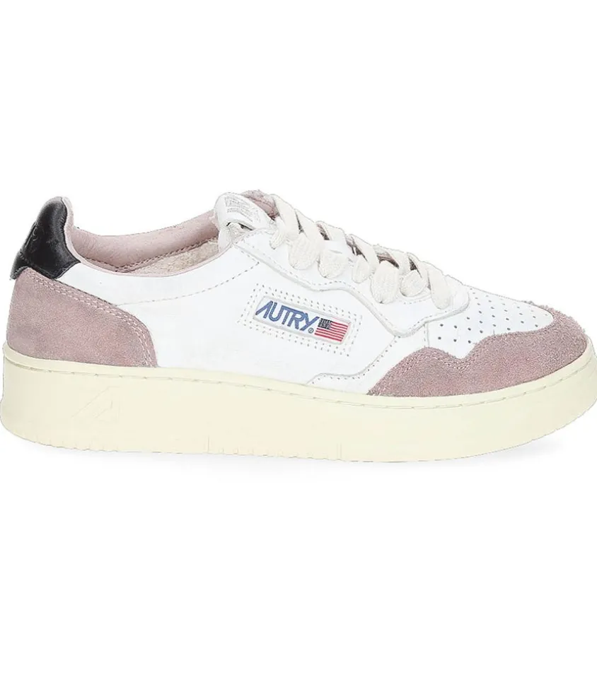 Baskets Medalist Low En Cuir Suede Powder Black