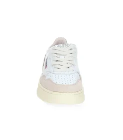 Baskets Medalist Low En Daim Et Cuir Blanc Et Mount