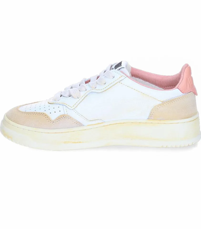 Baskets Medalist Low Super Vintage Blanc Jaune Et Sashimi