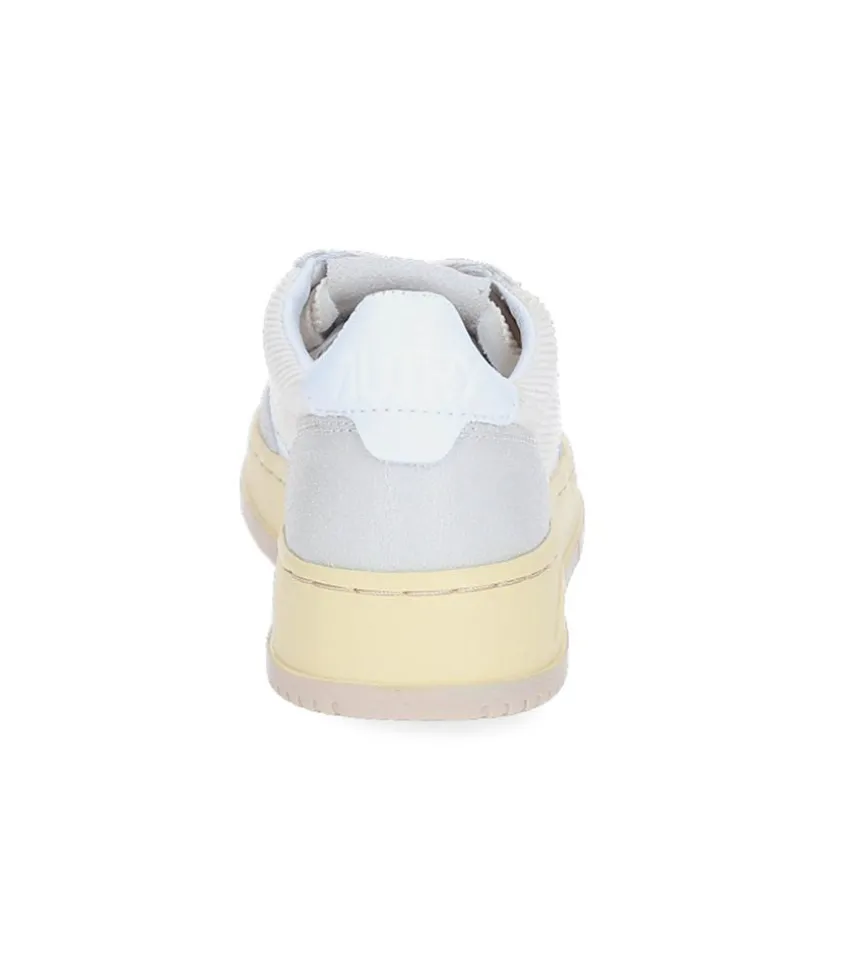 Baskets Medalist Low Velours Cotele Ivoire