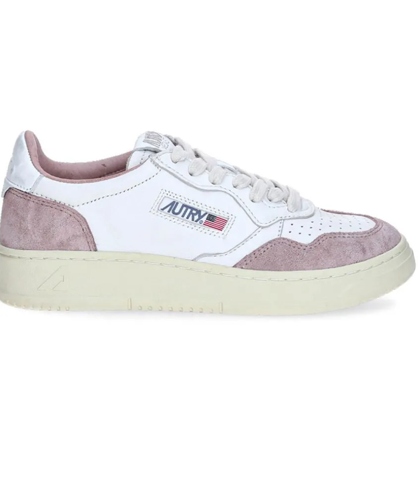 Baskets Medalist Low White/Nude