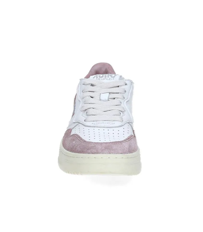 Baskets Medalist Low White/Nude