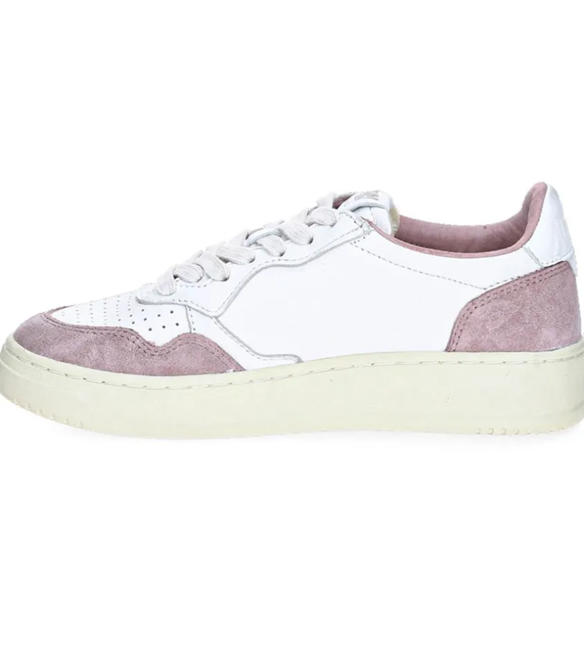 Baskets Medalist Low White/Nude