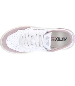 Baskets Medalist Low White/Nude