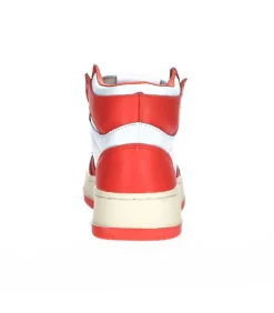 Baskets Medalist Mid Blanc Et Orange