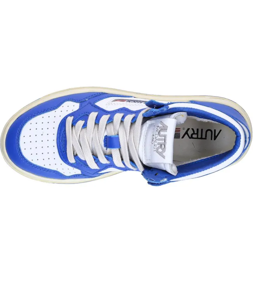 Baskets Medalist Mid Blanc Et Bleu