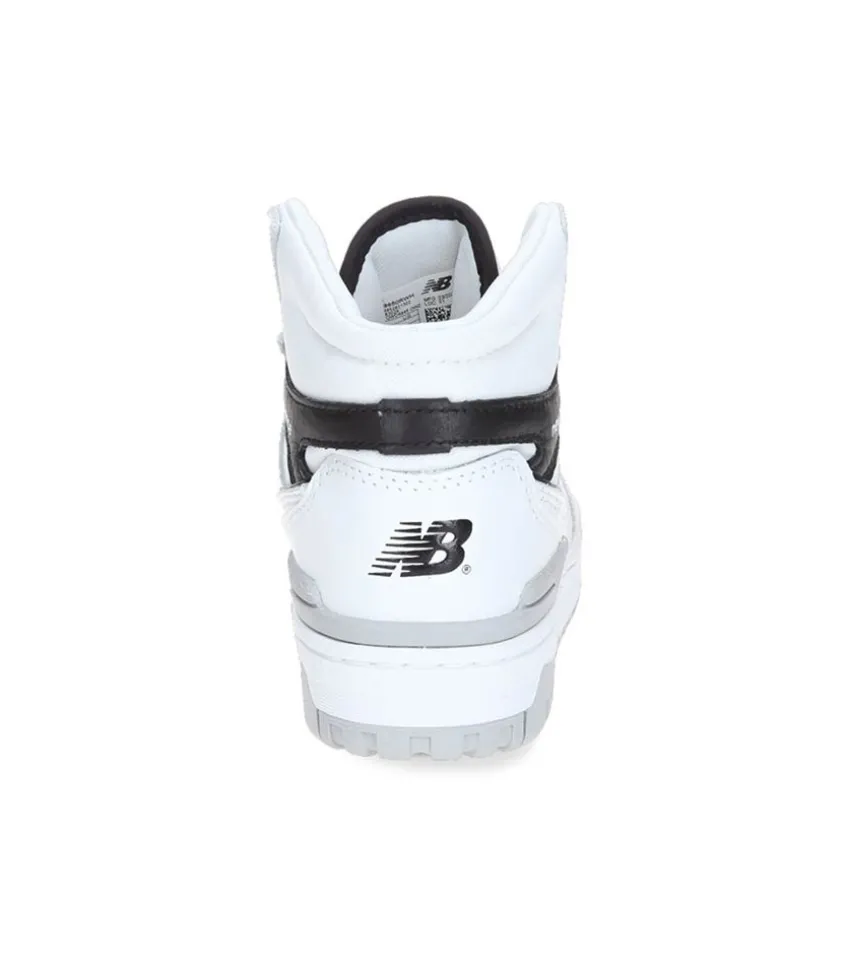 Baskets Montantes 650 Blanc Et Noir