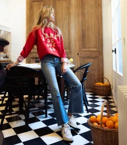 Baskets Open Mid Cut White/Usa