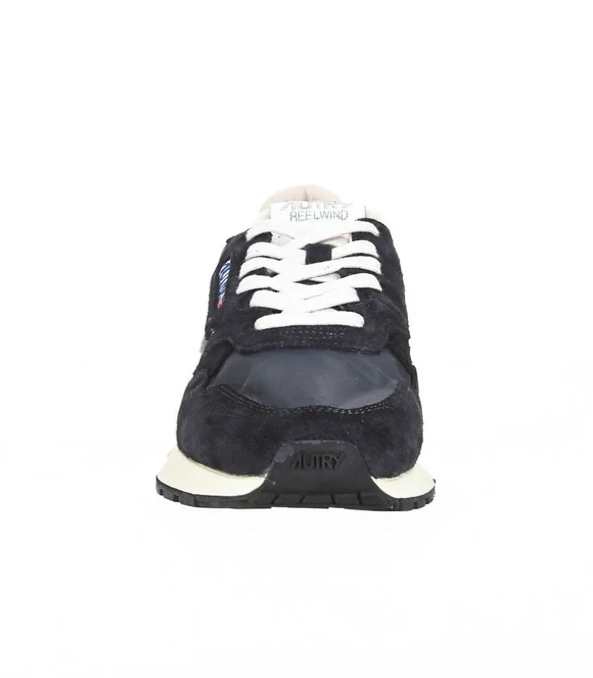 Baskets Reelwind Nylon Et Daim Noir