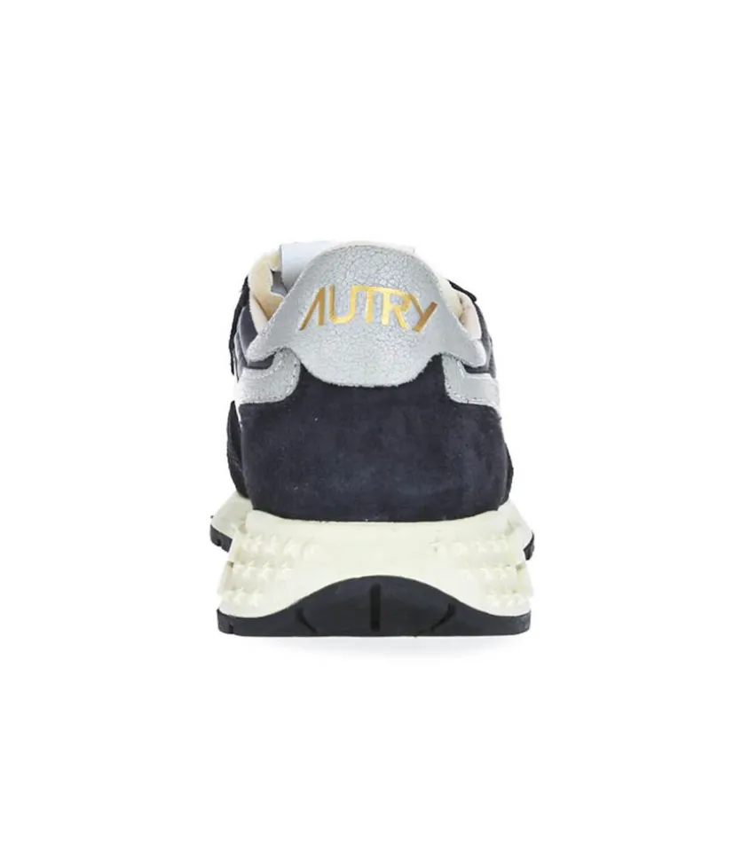 Baskets Reelwind Nylon Et Daim Noir