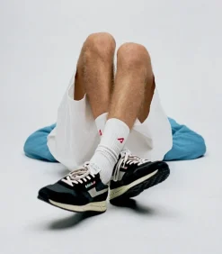 Baskets Reelwind Nylon Et Daim Noir