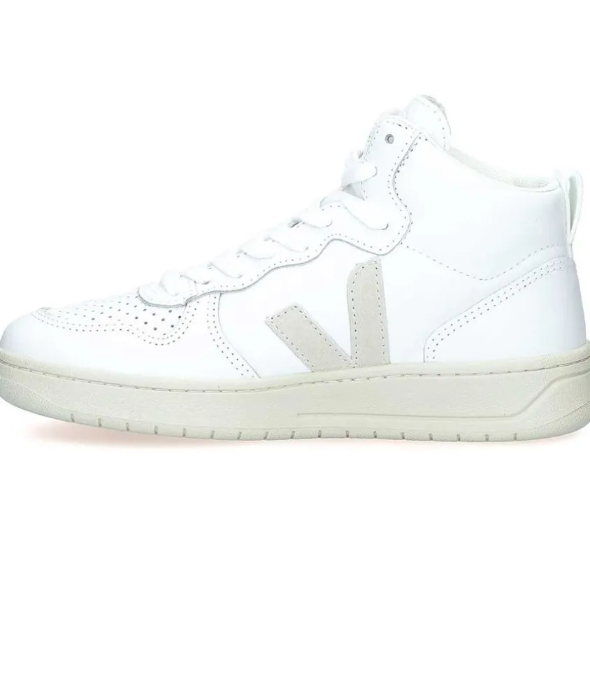 Baskets V-15 Leather Extra-White Natural