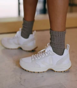 Baskets Venturi Alveomesh White Pierre Natural