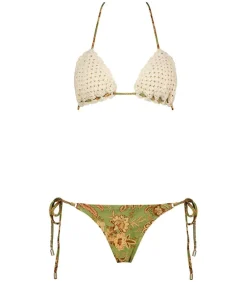 Bikini Junie Chevron Crochet