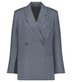 Blazer Kaia Grey Pinstripe