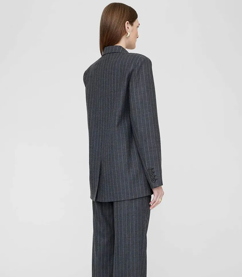 Blazer Kaia Grey Pinstripe