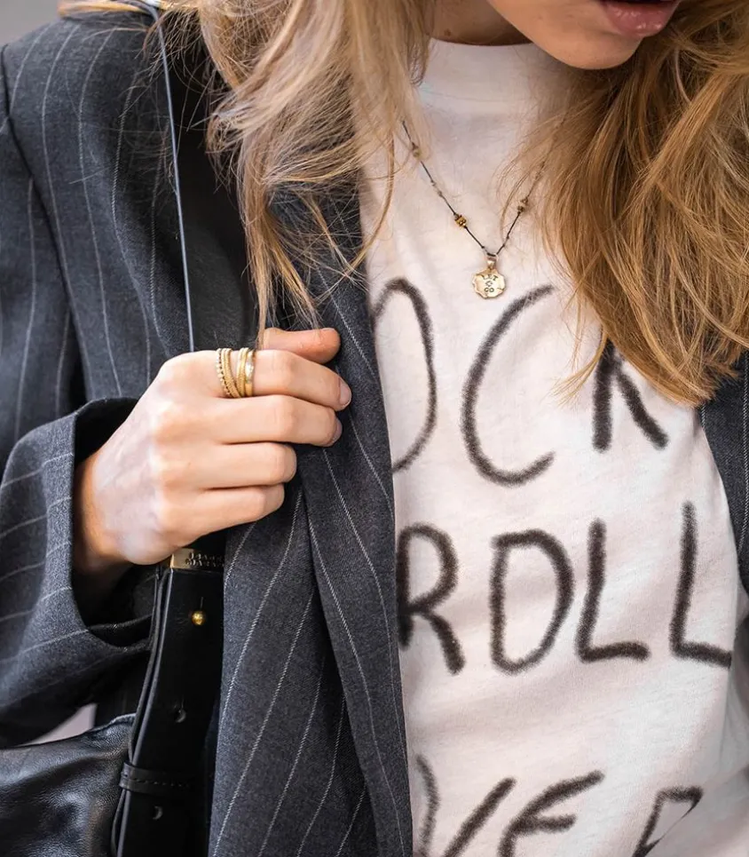 Blazer Kaia Grey Pinstripe