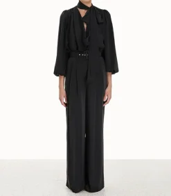 Blouse Silk Billow Black