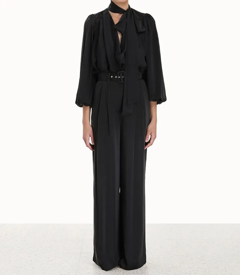 Blouse Silk Billow Black