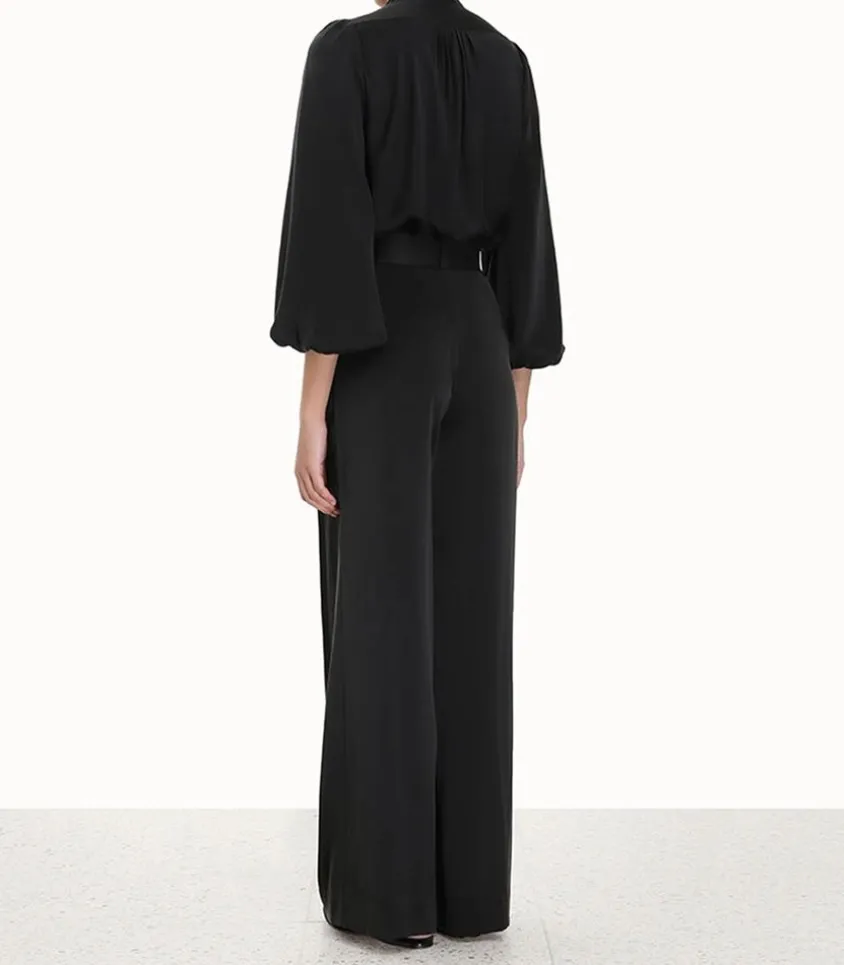 Blouse Silk Billow Black