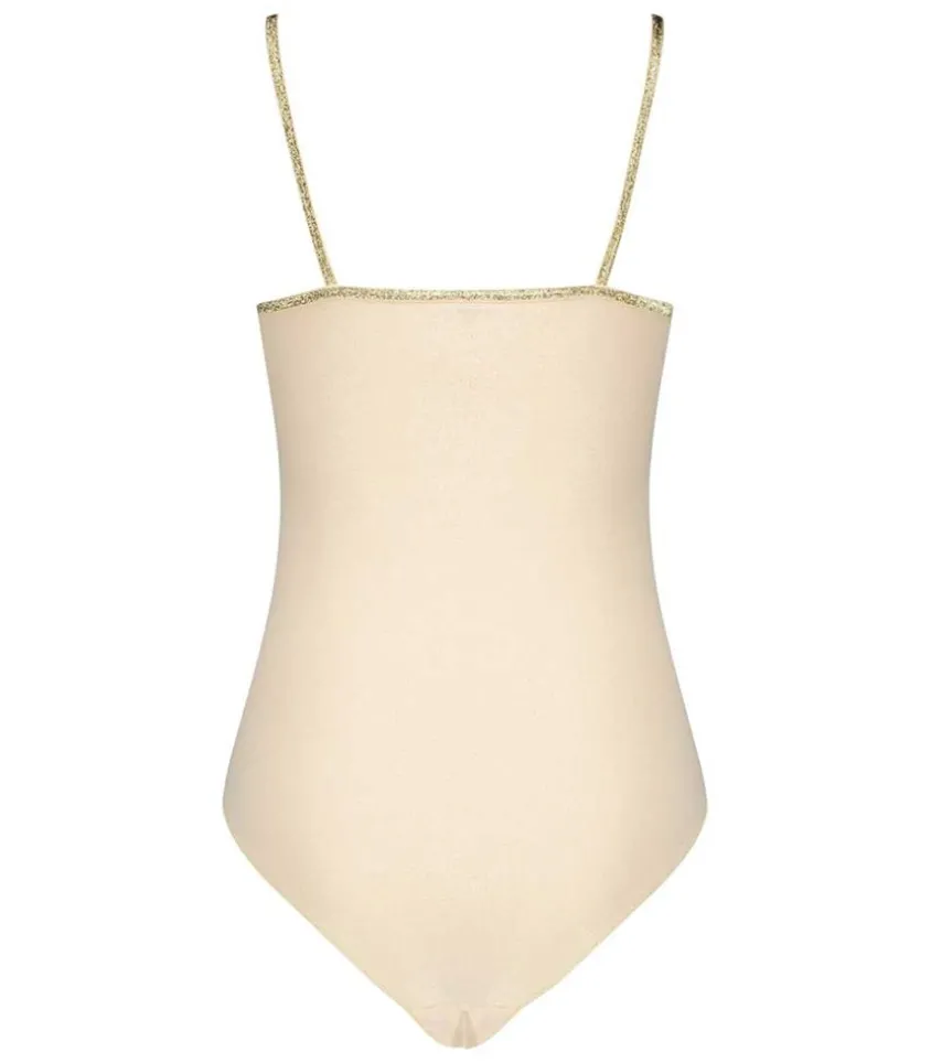 Body Bretelles Blush Lurex Avec Pads