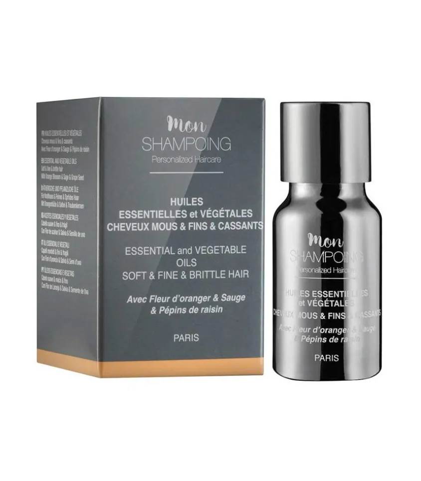 Booster Huiles Essentielles Et Vegetales Cheveux Fins Et Mous 5 Ml