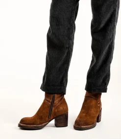 Boots Avec Empiecements En Cuir Suede Sughero