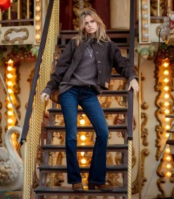 Boots Avec Empiecements En Cuir Suede Sughero