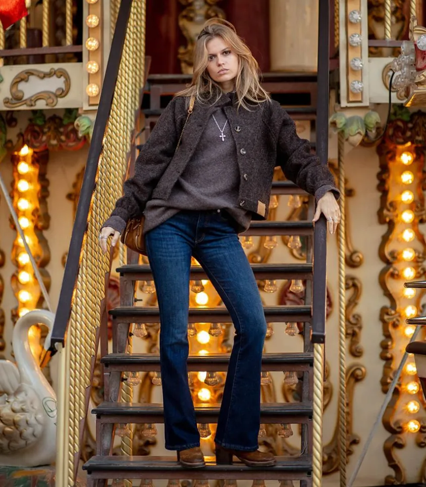 Boots Avec Empiecements En Cuir Suede Sughero