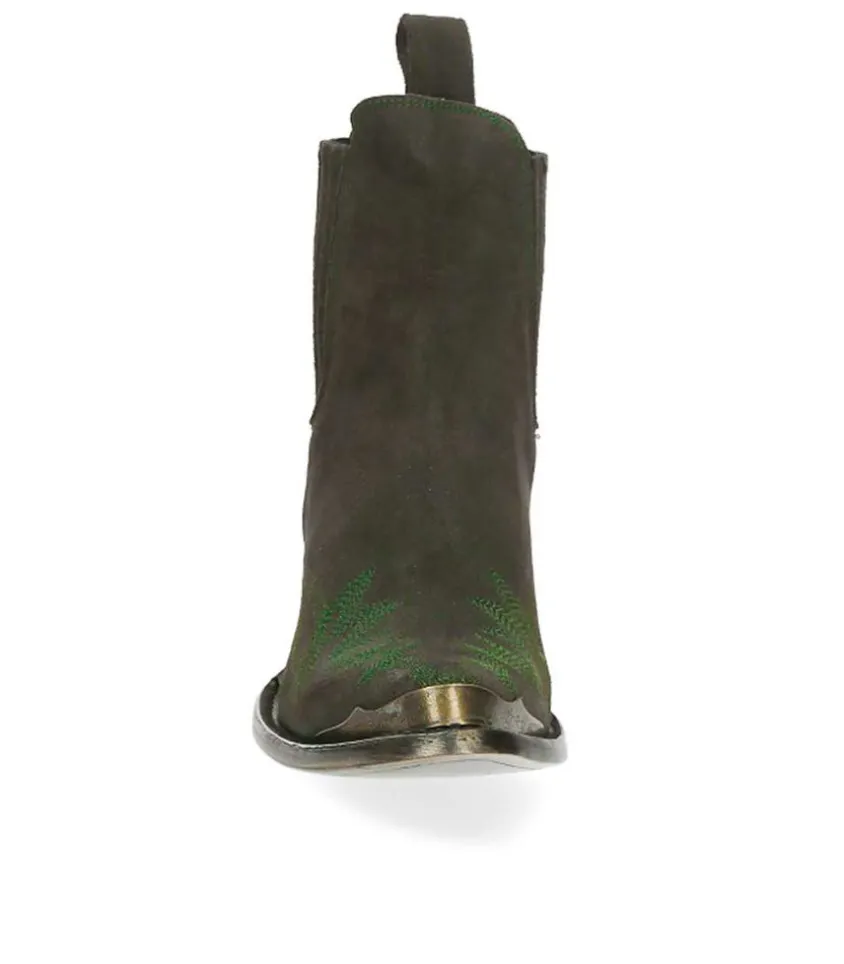 Boots Gaucho Long Stitch Forest X Jane De Boy