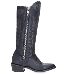 Boots Santiag Razz 13 Beige Black Rustik