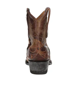 Boots Santiag Stitched 7 Ocre