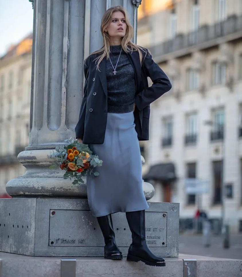 Bottes Noir Tall Justine