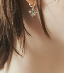 Boucle D'Oreille Bettina London Blue Topaz