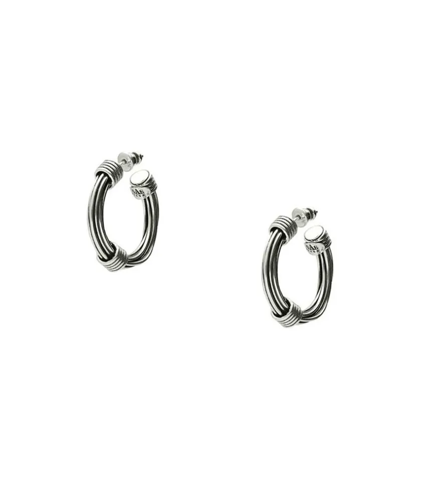 Boucles D'Oreille Ariane Petit Modele Argente