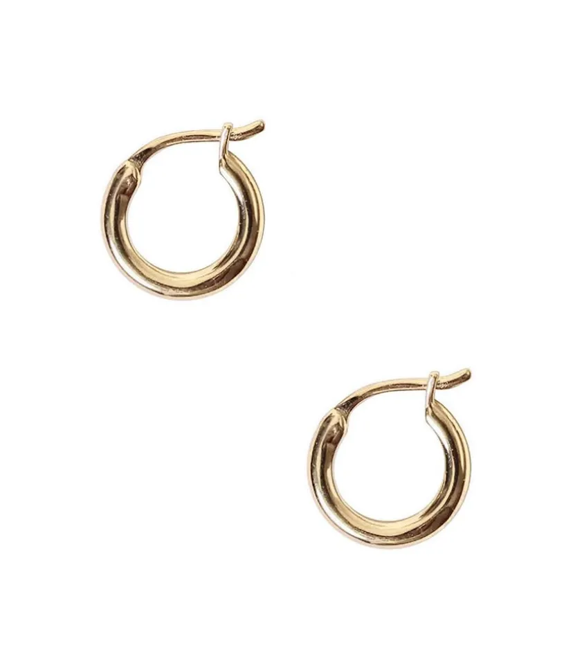 Boucles D'Oreilles Olivia 12Mm Dore