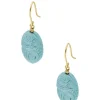 Boucles D'Oreilles Scarabee Turquoise