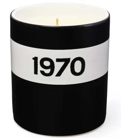Bougie 1970 Ceramique Noire