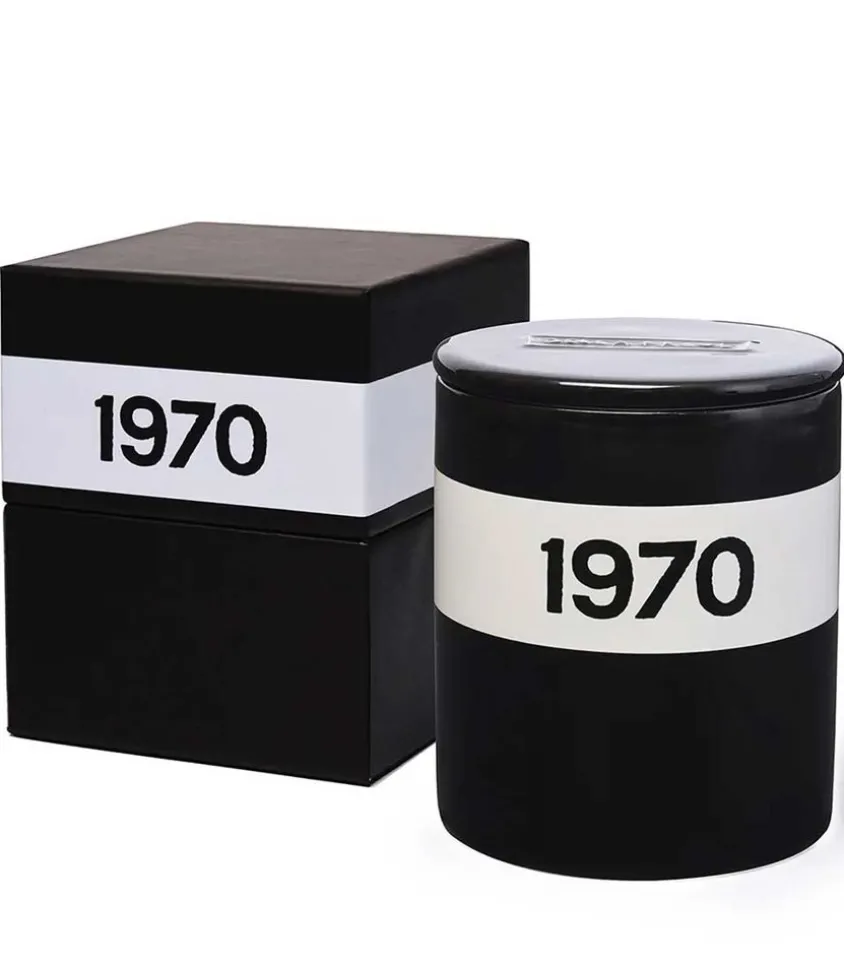 Bougie 1970 Ceramique Noire