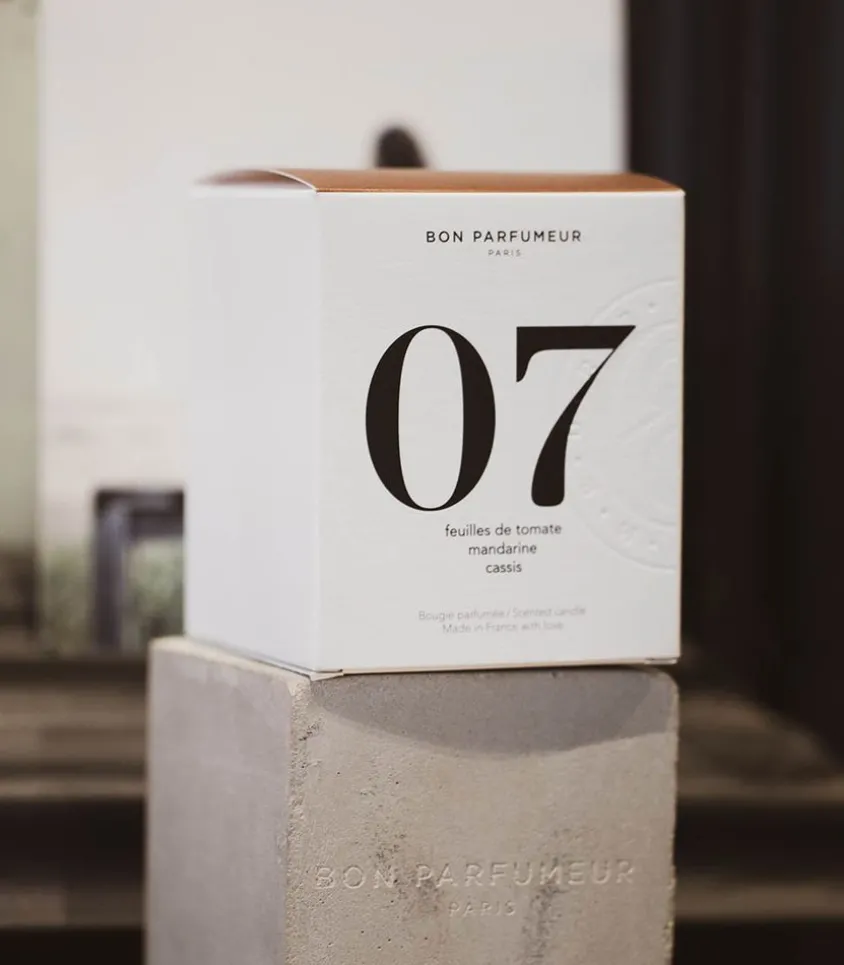 Bougie Parfumee 07 Feuilles De Tomate, Mandarine Et Cassis