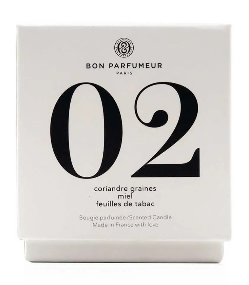 Bougie Parfumee 02 Graines De Coriandre, Miel Et Feuilles De Tabac