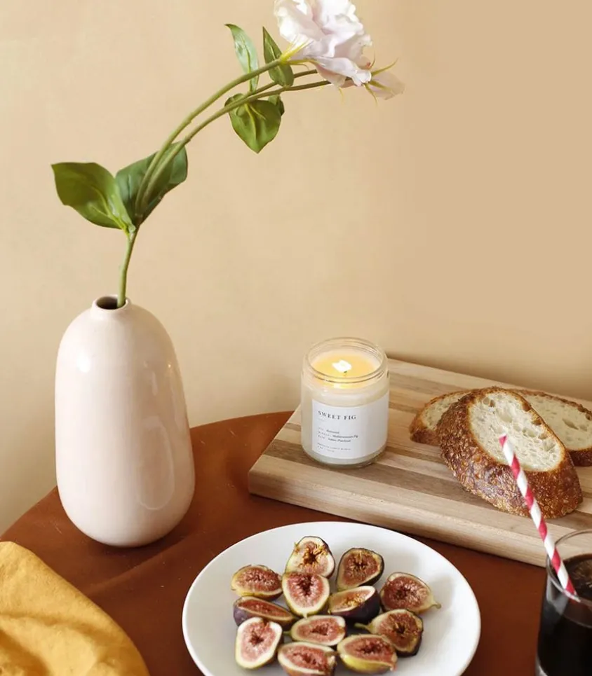 Bougie Vegetale Parfumee Minimalist Sweet Fig