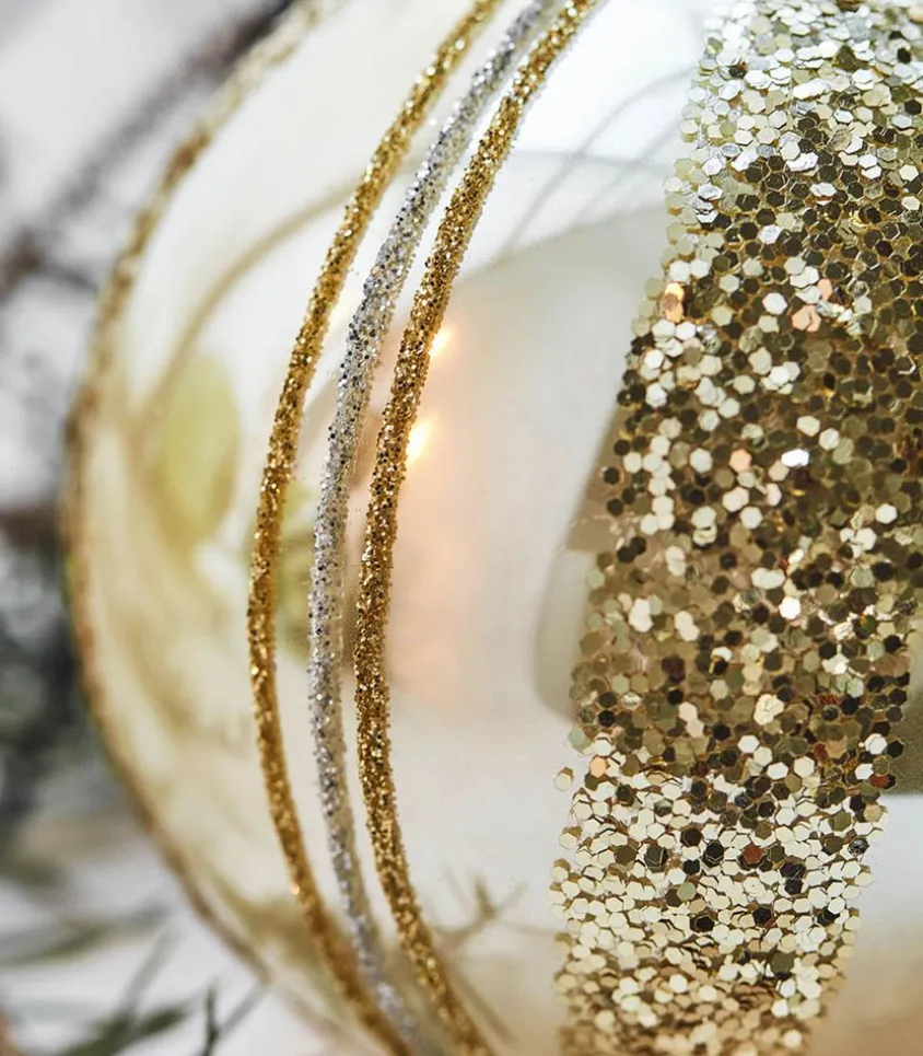 Boule De Noël Chama Or