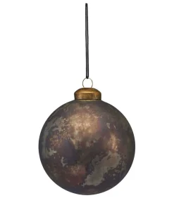 Boule De Noël Nuance Bleu Antique