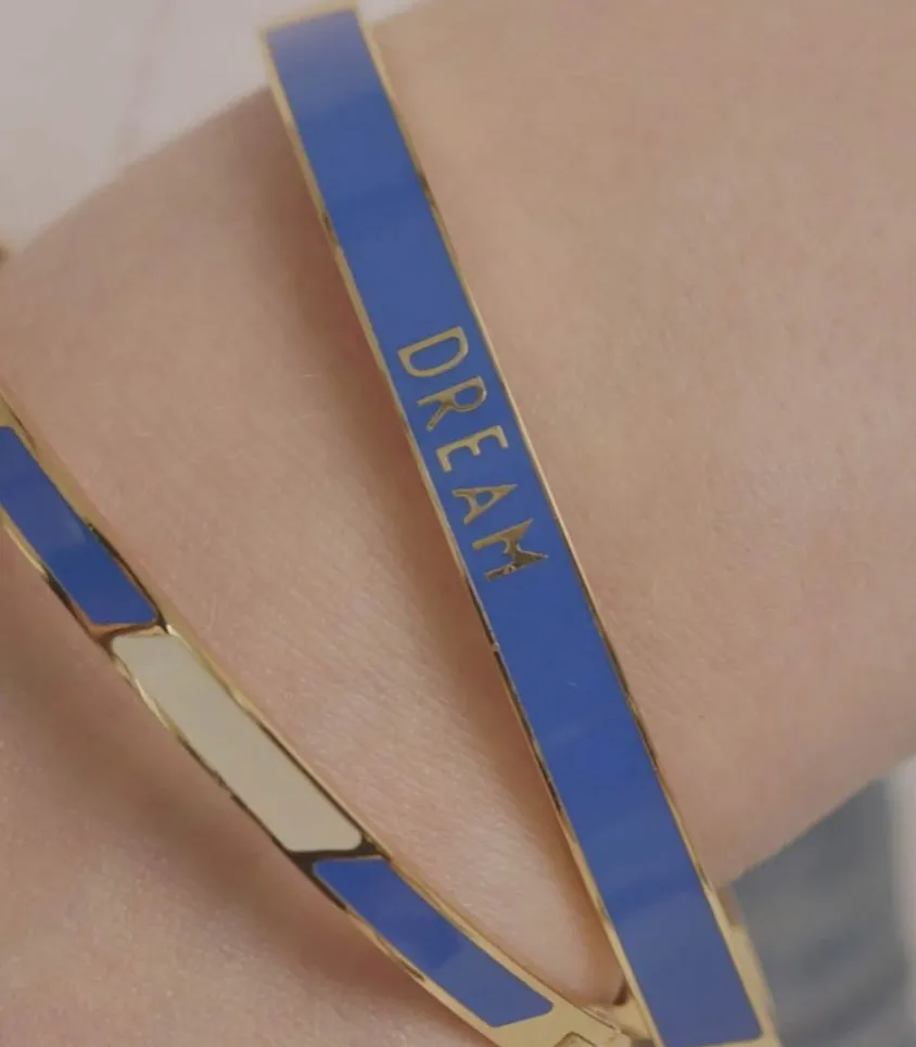 Bracelet Candy Word Dream Cobalt