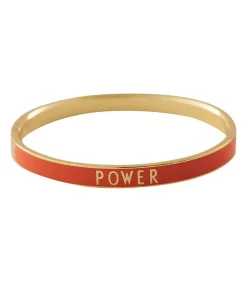 Bracelet Candy Word Power Orange Tiger