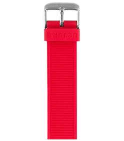 Bracelet De Montre Interchangeable En Silicone Rouge