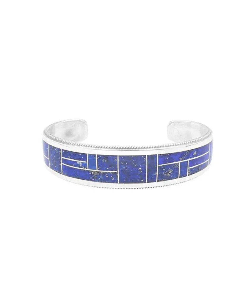 Bracelet Epais Zuni Lapis-Lazulli