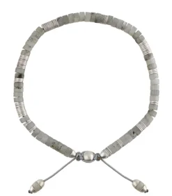 Bracelet Lazuli Argent Et Gemmes Labradorite